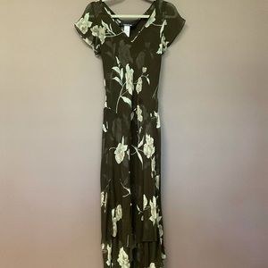 JONES New York silk print dress
